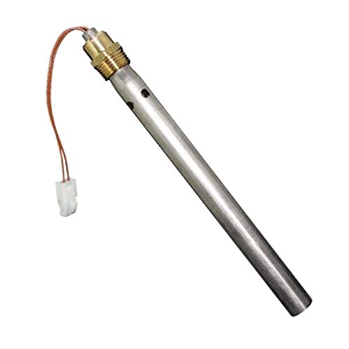 Easyricambi - Kit de bujía de encendido para estufa de pellets, 350 W, longitud de 175 mm, 9,9 mm, tubo de 18 mm, 200 mm
