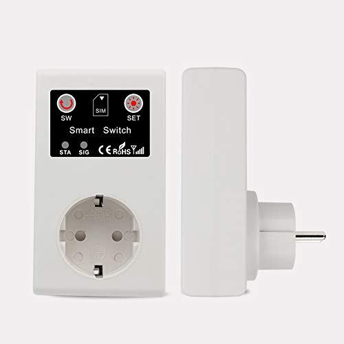 GSM Intelligent Power Socket Llame a SMS APP Control remoto Switch Pump Router Electric Appliance Intelligent Sockets