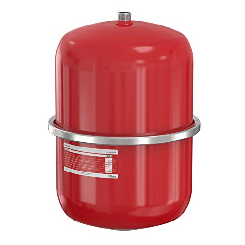 Flamco Flexcon Vaso de Expansión rojo 18 litros 1 bar - Precarga presión máxima de trabajo 3 bar - 26186