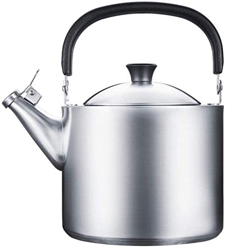 cssd Pitido de gas caldera de acero inoxidable caldera de té de la tetera silba quemadores con la manija de la caldera de té quemadores Whistling Tea Pot