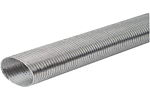Ø 125mm longitud de 1,5 m Tubo Flexible de Aluminio para Conducto de Aire de Ventilación Sistemas