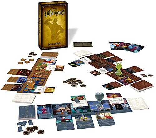 Ravensburger Disney Villainous Despicable Plots - Family Board Game for Adults and Kids Age 10 and Up - Play as Stand-Alone or Expansion to The Villainous Strategy Games